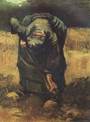 Vincent Van Gogh peasant Woman Digging (nn04)